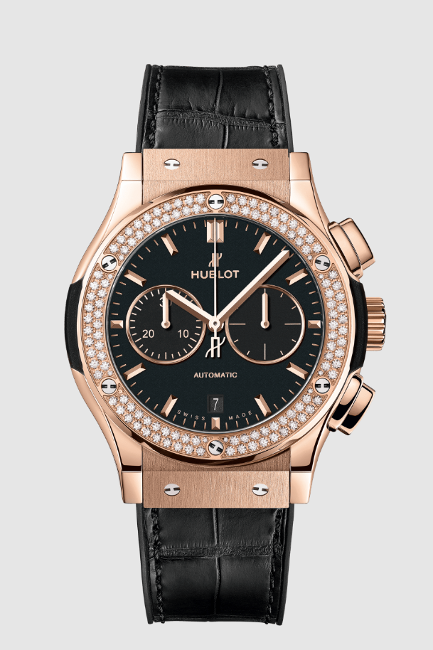 Chronograph King Gold with Diamonds 42ｍｍ